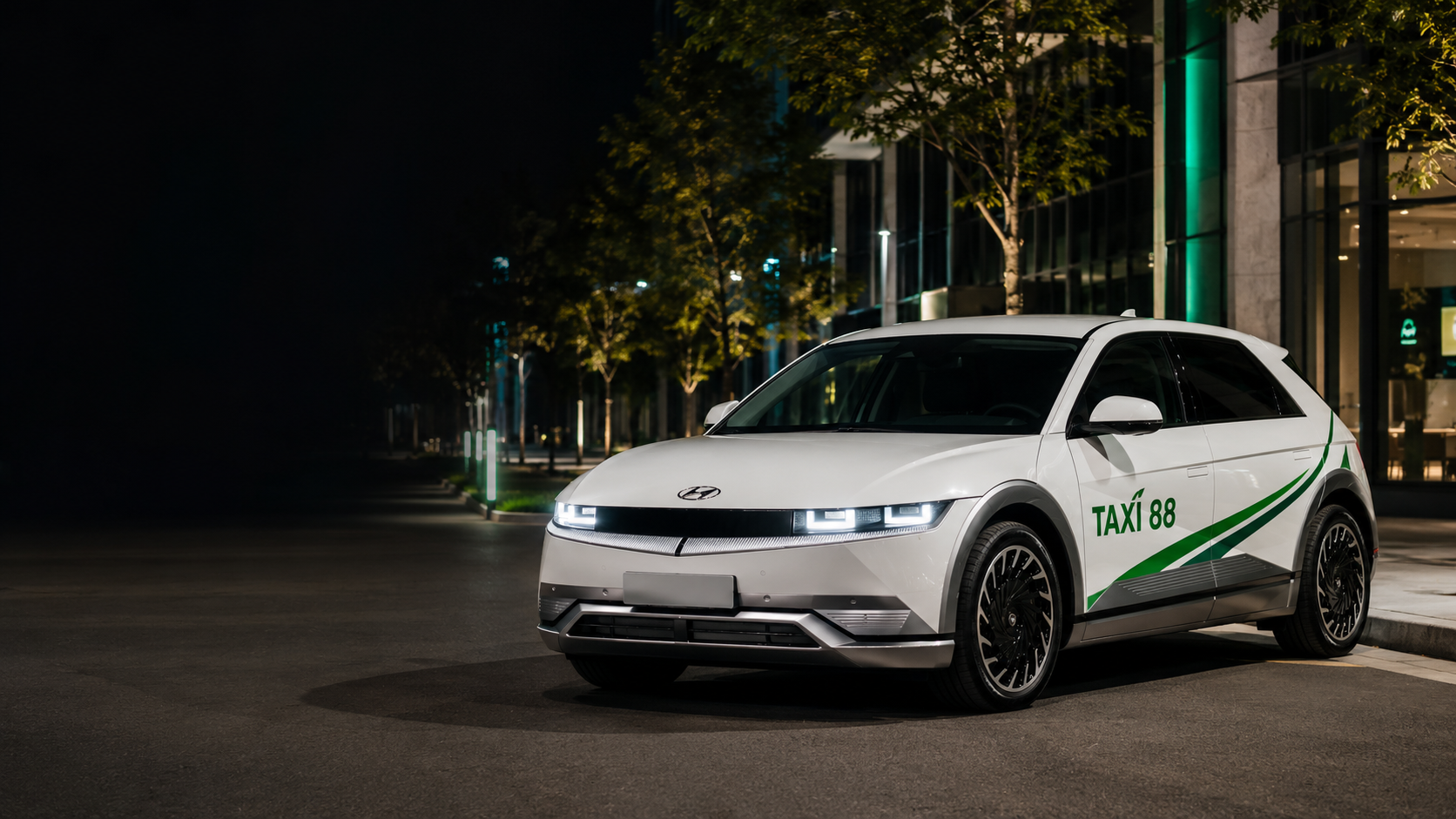 Makina elektrike premium Taxi 88 në Tiranë